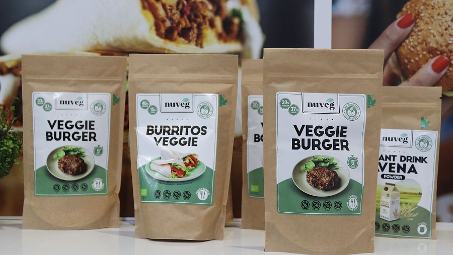 Opccions veggie presentades al saló.