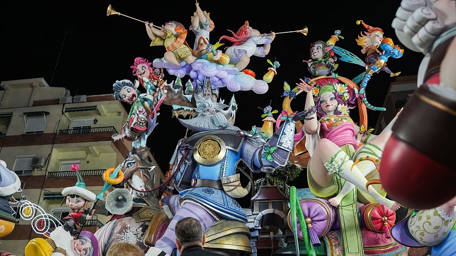 L'Antiga de Campanar gana el primer premio de la sección Especial de las Fallas 2024