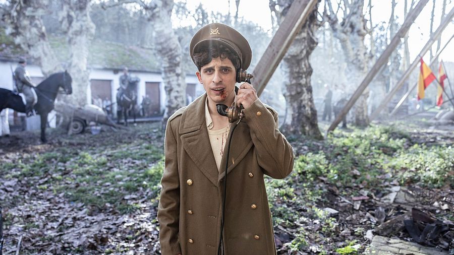 Oscar Lasarte, en su papel de Miguel Gila