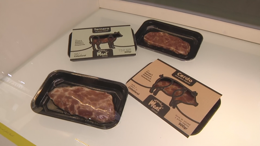 Muestra de cómo se comercializará esta carne 3D