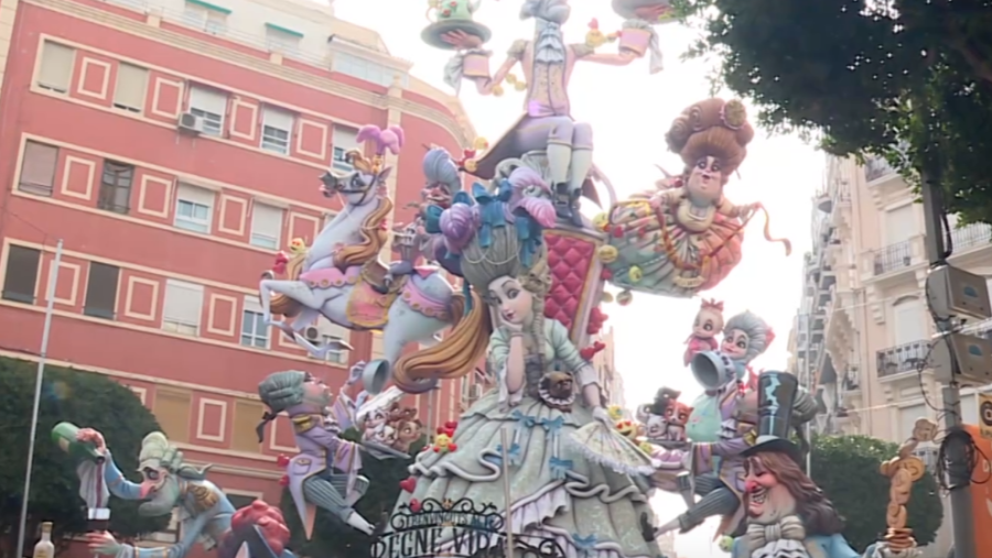 Últimas horas de las Fallas valencianas