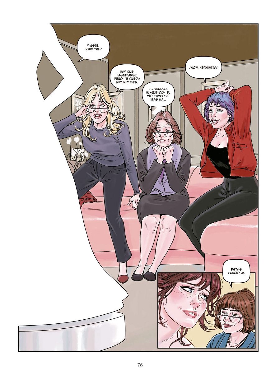 Página de 'Las nuevas aventuras de Esther. La Boda'