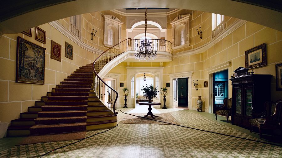 Decorados de La Promesa: Hall del palacio