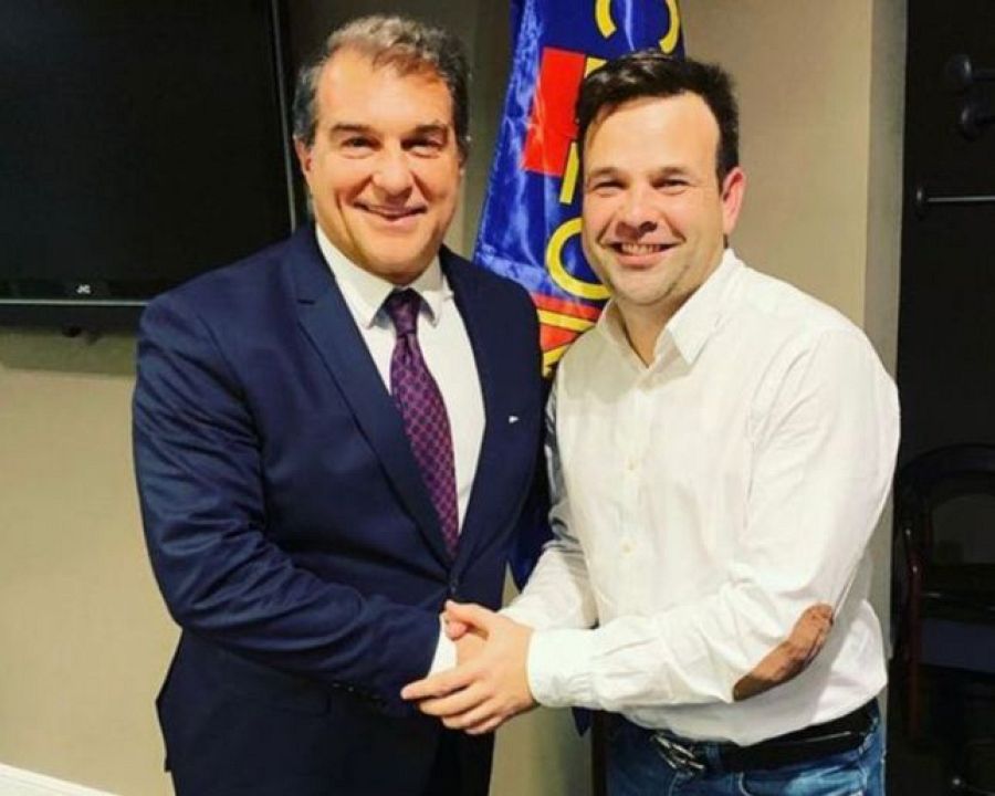 José Elías Navarro i Joan Laporta