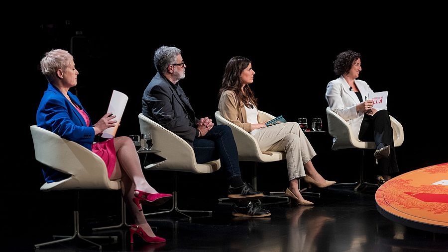 Debat de portaveus parlamentaris a 'Aquí parlem'