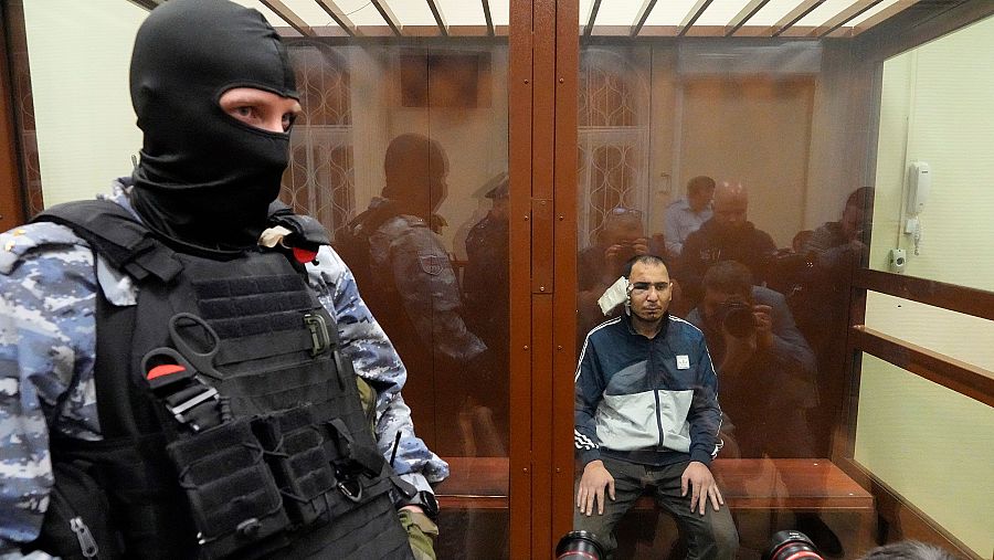 Prisión preventiva para los cuatro sospechosos del ataque terrorista en Moscú