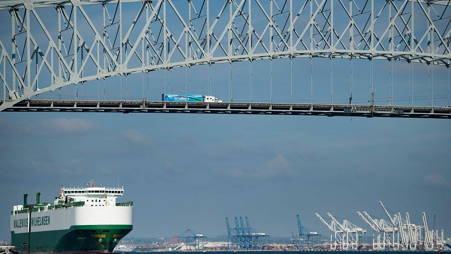 Imagen del archivo del puente de Baltimore