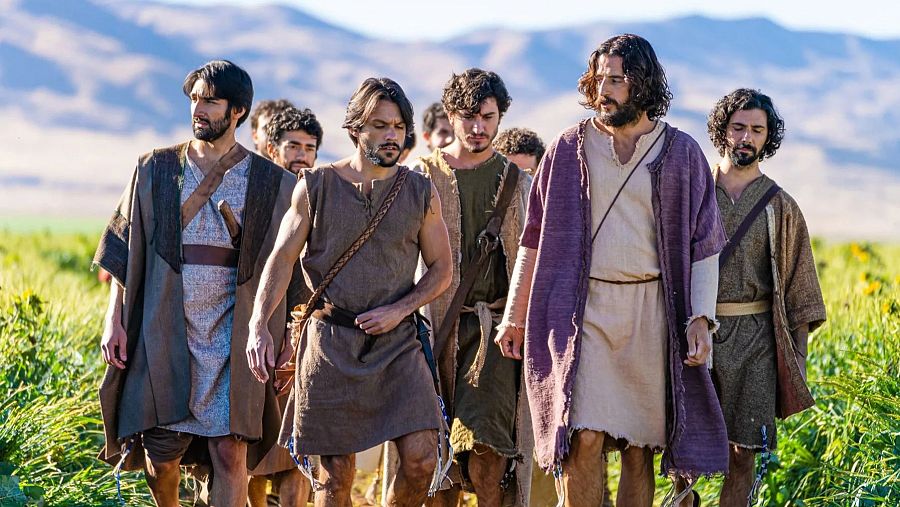 Jesús y sus discípulos en 'The Chosen'