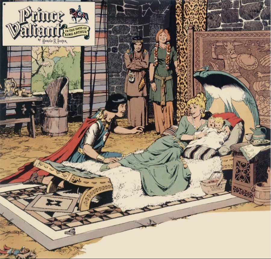 Viñeta de 'El Príncipe Valiente'