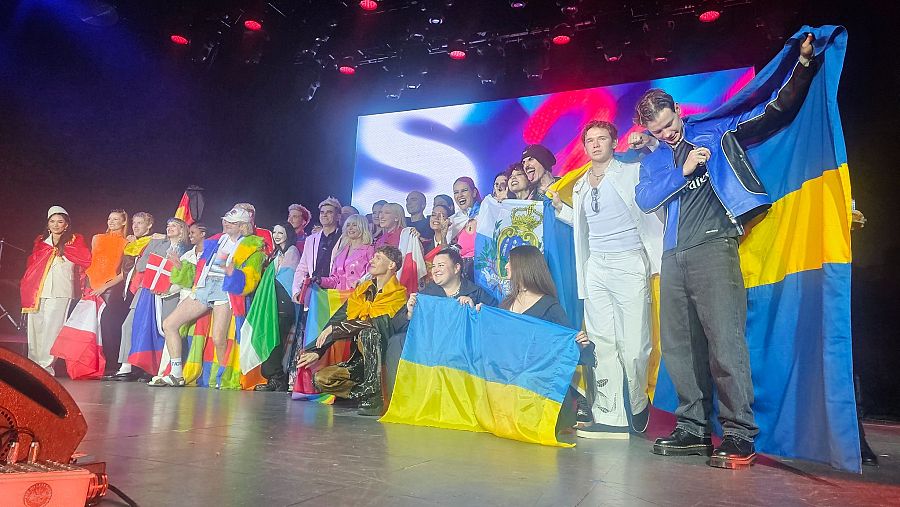 Desfile de banderas de la PrePartyES 2024 / EUROVISION-SPAIN