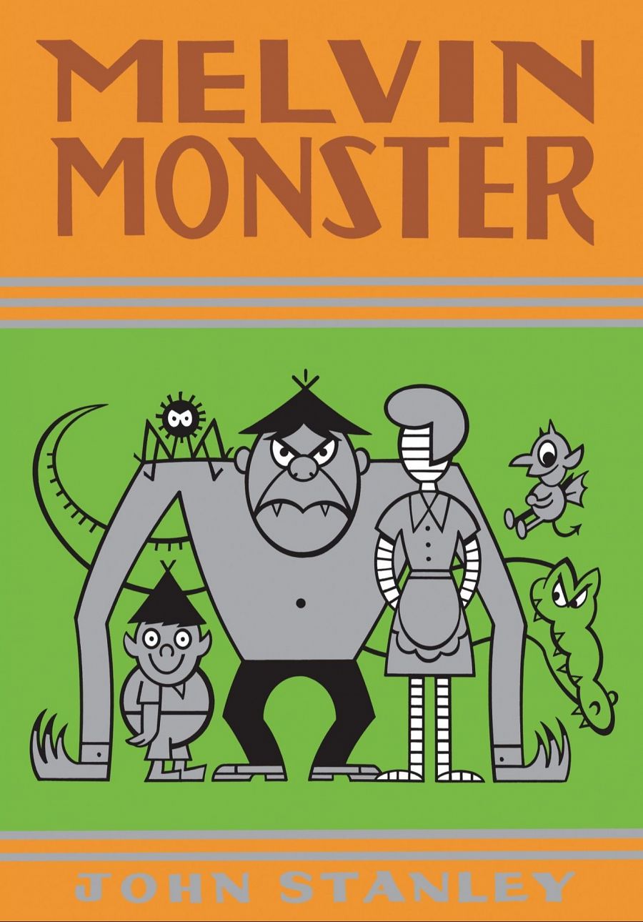 Portada del tercer tomo de 'Melvin Monster'