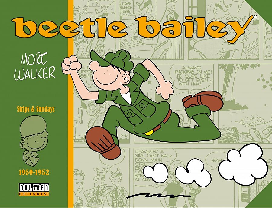 Portada de 'Beetle Bailey. 1950-1952'
