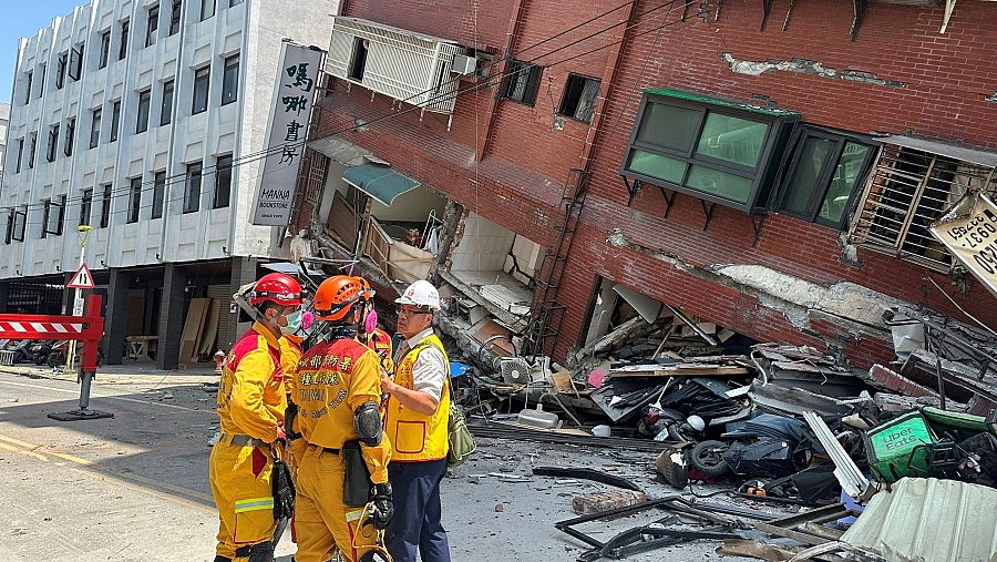 Terremoto en Taiwán: hay al menos 77 personas atrapadas