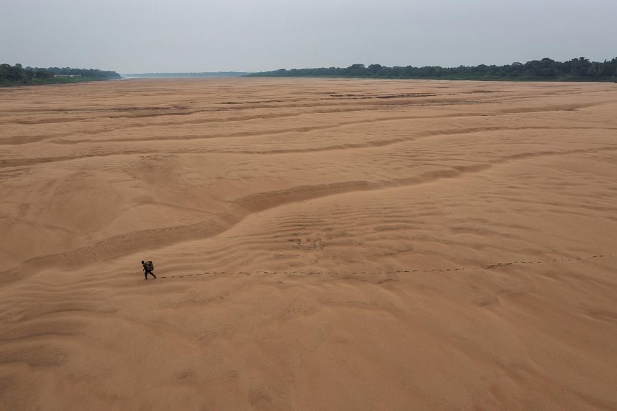 'La sequía en el Amazonas' de Lalo de Almeida premiado en el World Press Photo 2024