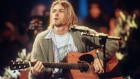 Imagen: La guitarra más cara de la historia, la de Kurt Cobain en el MTV Unplugged