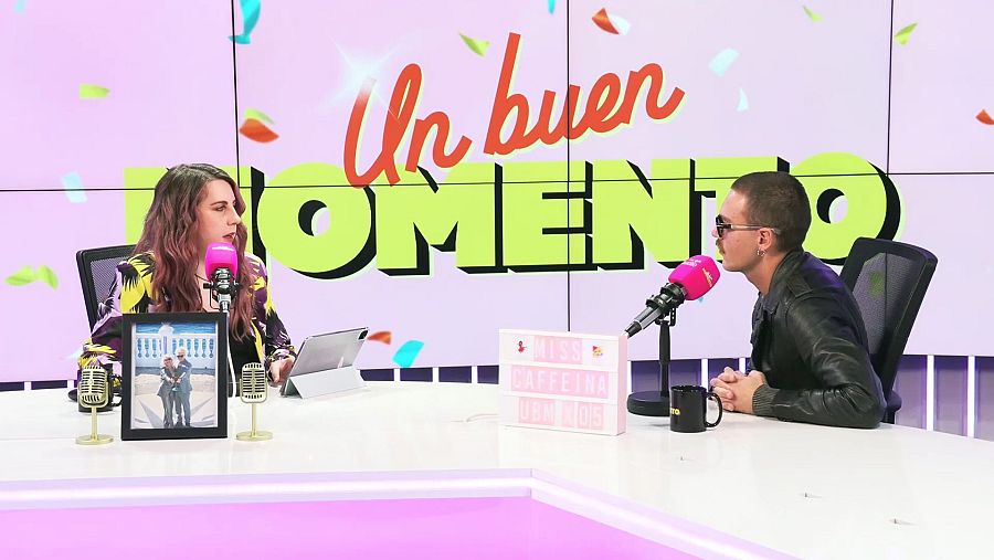 Alberto Jiménez, durante el quinto programa de 'Un buen momento'