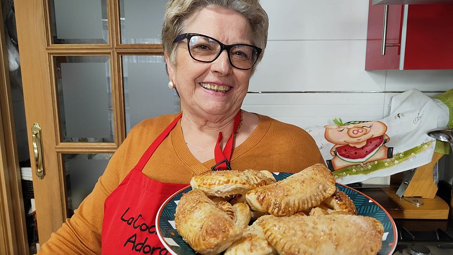 Adoración con las empanadillas de cabello de ángel