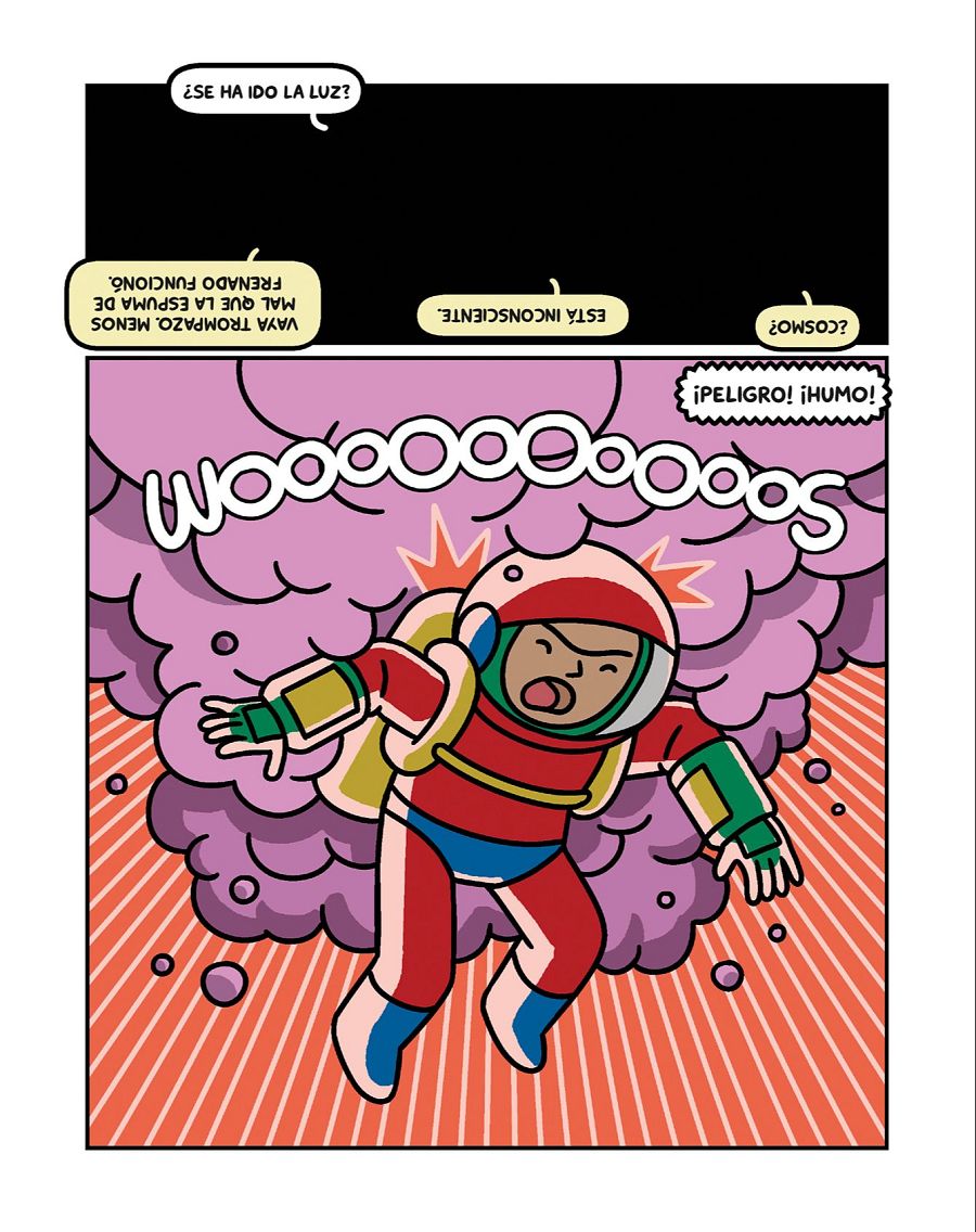 Página de 'Cosmo en el espacio'