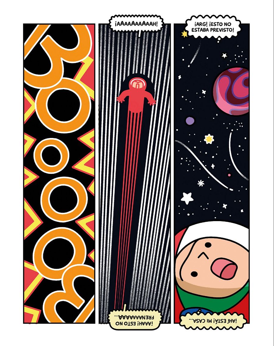 Página de 'Cosmo en el espacio'