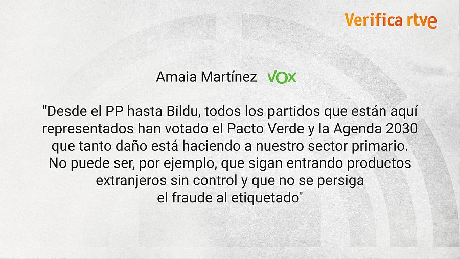 Amaia Martínez (VOX): 