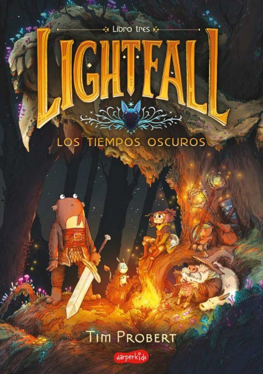 Portada de 'Lightfall 3: Los tiempos oscuros'