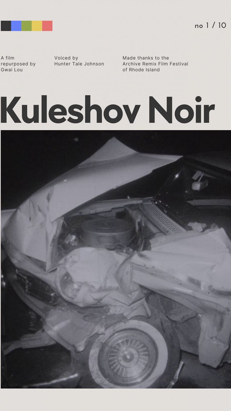 Cartel del corto 'Kuleshov Noir'