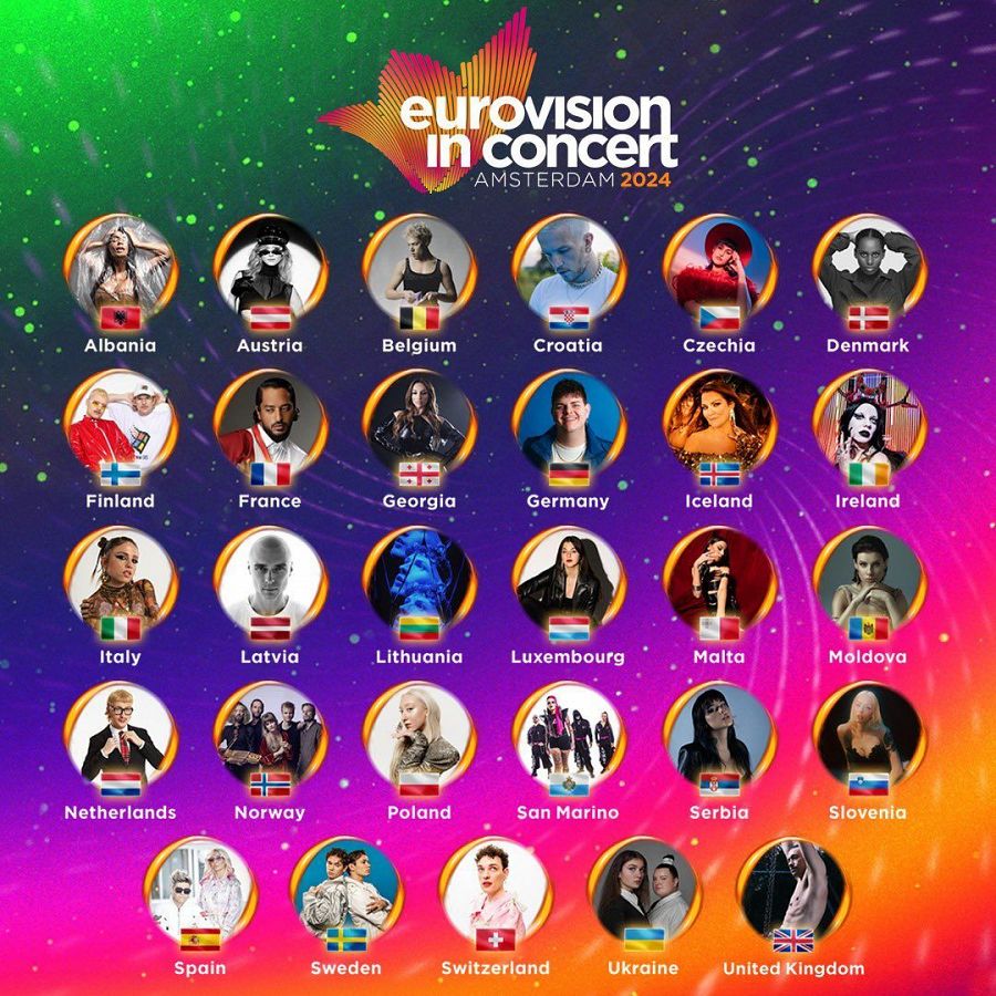 Cartel del Eurovision in Concert 2024