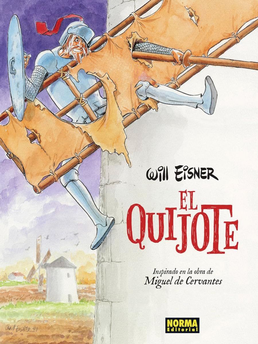 Portada de 'El Quijote de Will Eisner'