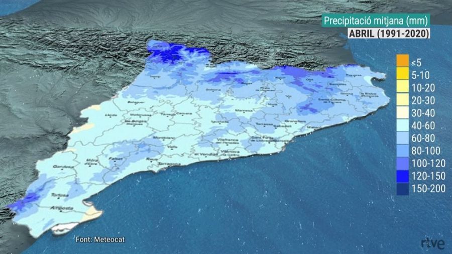 Abril sense aigües mil