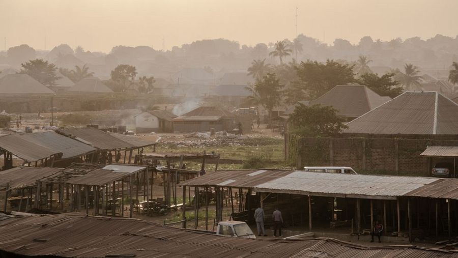 Campamento en los alrededores de Makurdi, capital del estado de Benue.