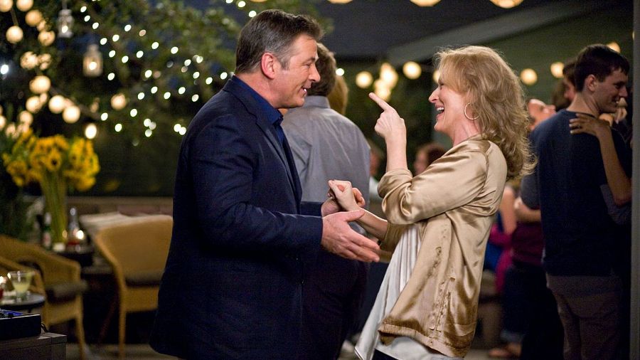 Alec Baldwin y Meryl Streep en 'No es tan fácil'