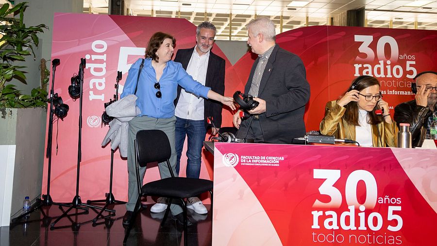 Concepción Cascajosa, presidenta interina de RTVE, en el especial de Radio 5 Todo Noticias