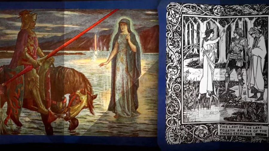 Recreaciones de la Dama del Lago