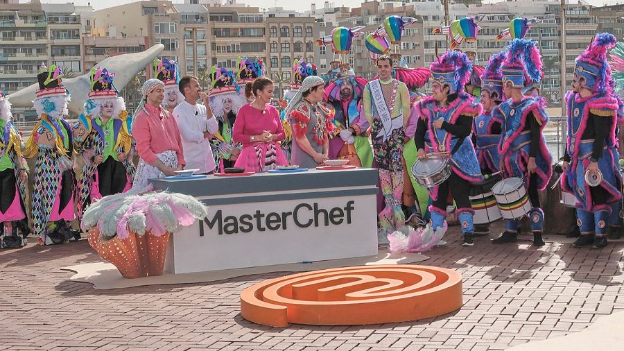 Visita de MasterChef al carnaval de Las Palmas