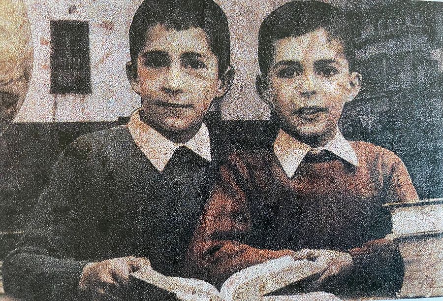 Luis Mateo y su hermano Antón en 'Días del desván'