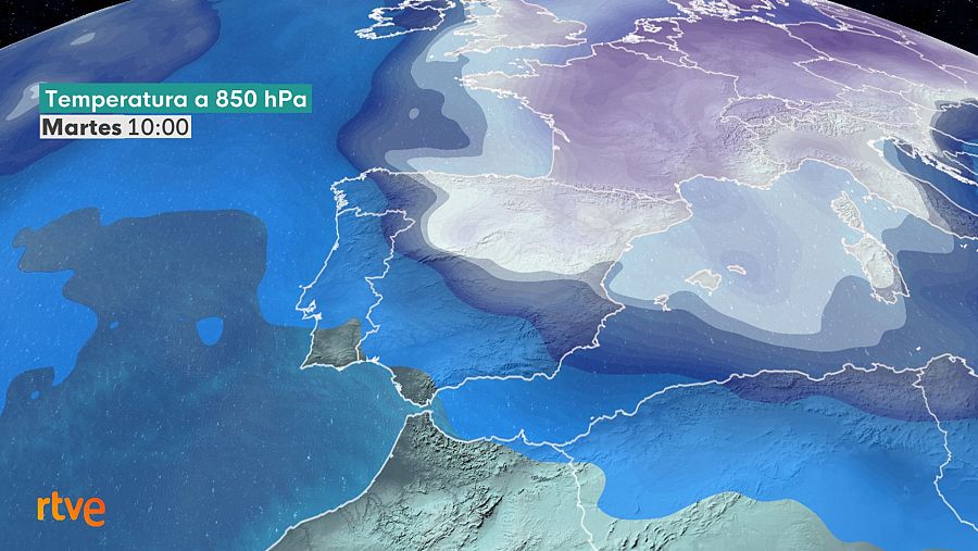 El tiempo esta semana: masa de aire ártico llega a la península