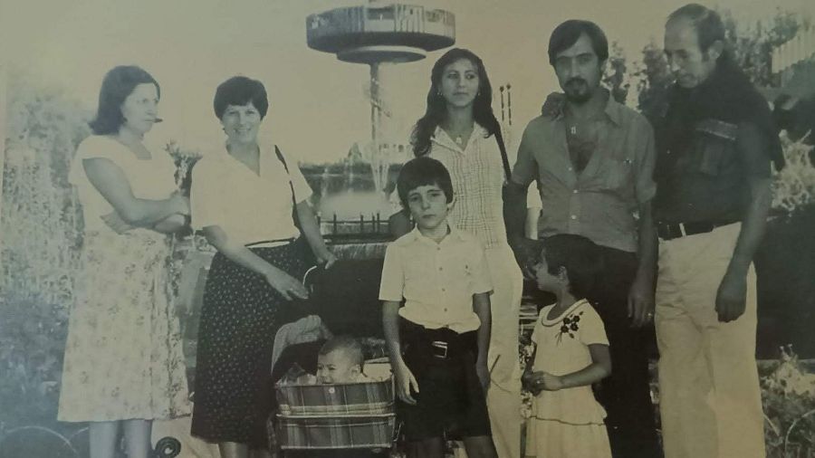 Gema Armero comparte una tarde con su familia