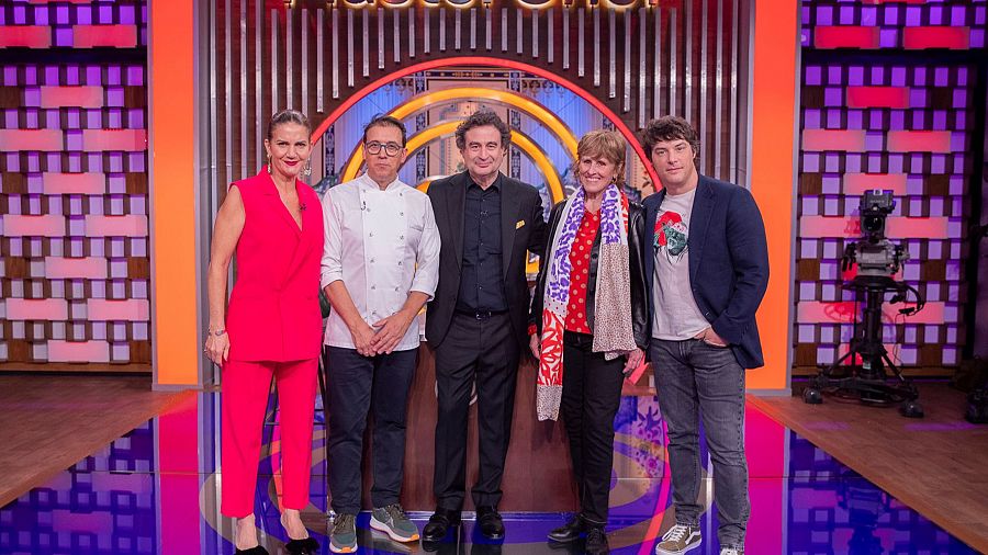 Mercedes Milá y Francis Paniego en MasterChef