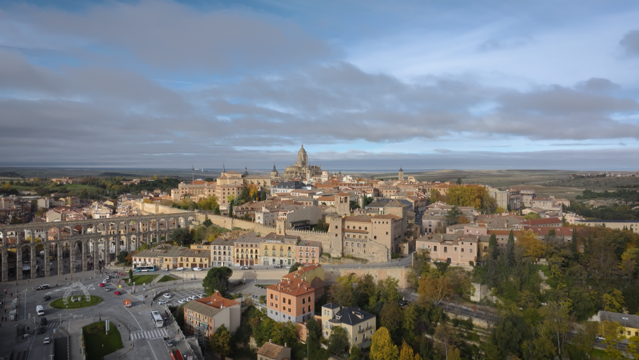 En época romana Segovia era conocida como Segóbriga (