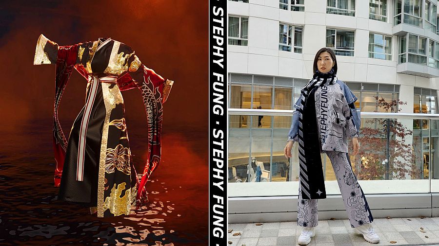 La diseñadora de moda digital Stephy Fung fusiona la moderenidad y la tradición