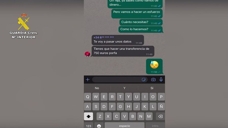 Estafa del “hijo en apuros”