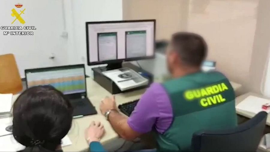 Investigación de la Guardia Civil de Aliante