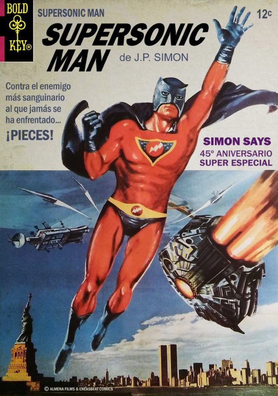 Portada especial por el 45 aniversario de Supersonic Man