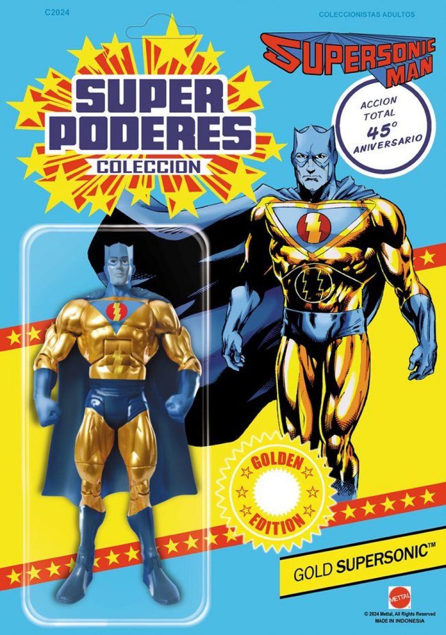 Portada especial por el 45 aniversario de Supersonic Man