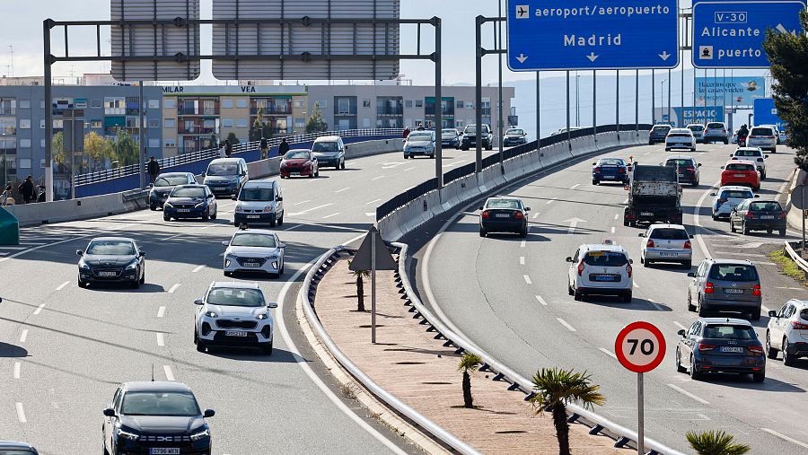 Se prevén cerca de 900.000 desplazamientos por las carreteras de la Comunitat Valenciana hasta el próximo domingo