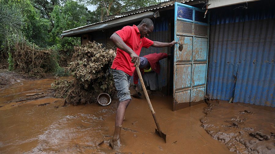 Los daños causados por las inundaciones en Kenia