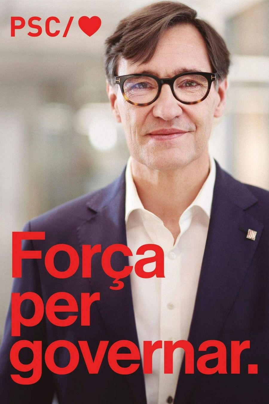 Cartell electoral del PSC al 12M