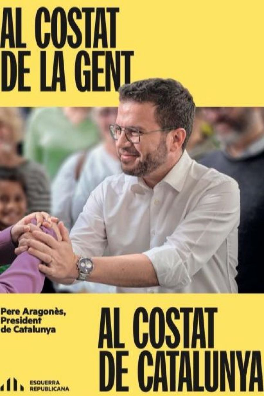 Cartell electoral d'ERC al 12M