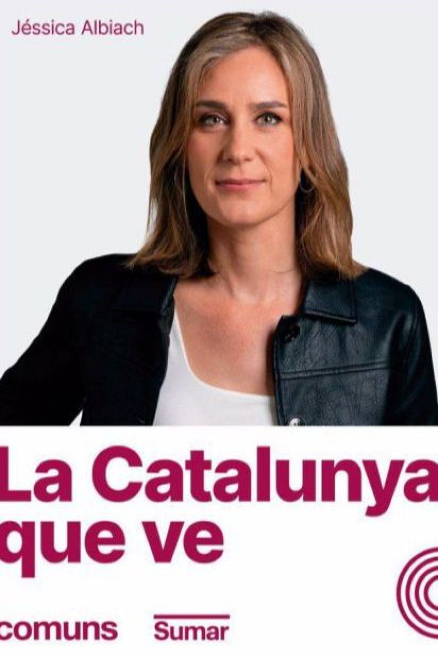 Cartell electoral de Comuns Sumar al 12M