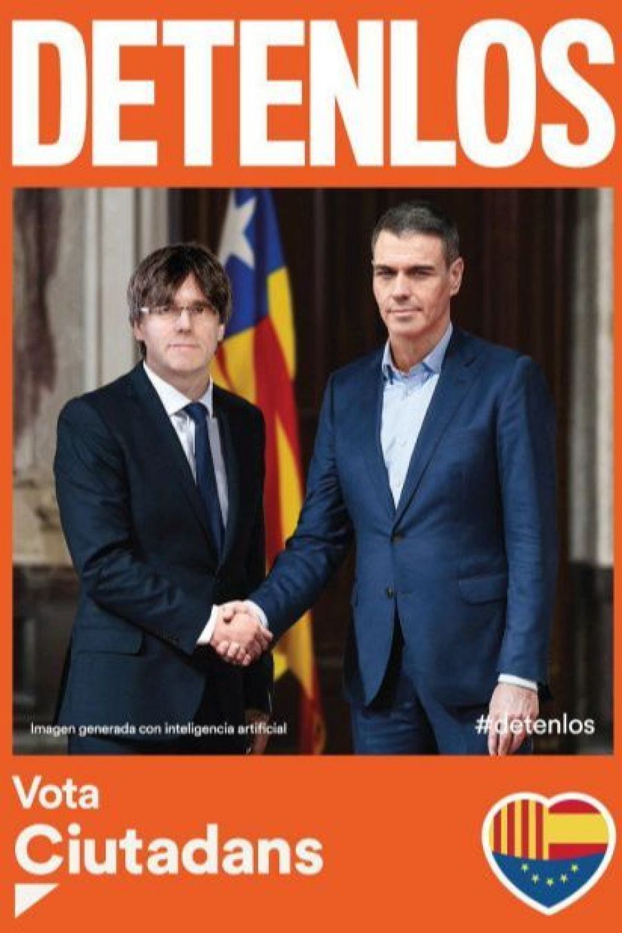 Cartell electoral de Ciutadans al 12M